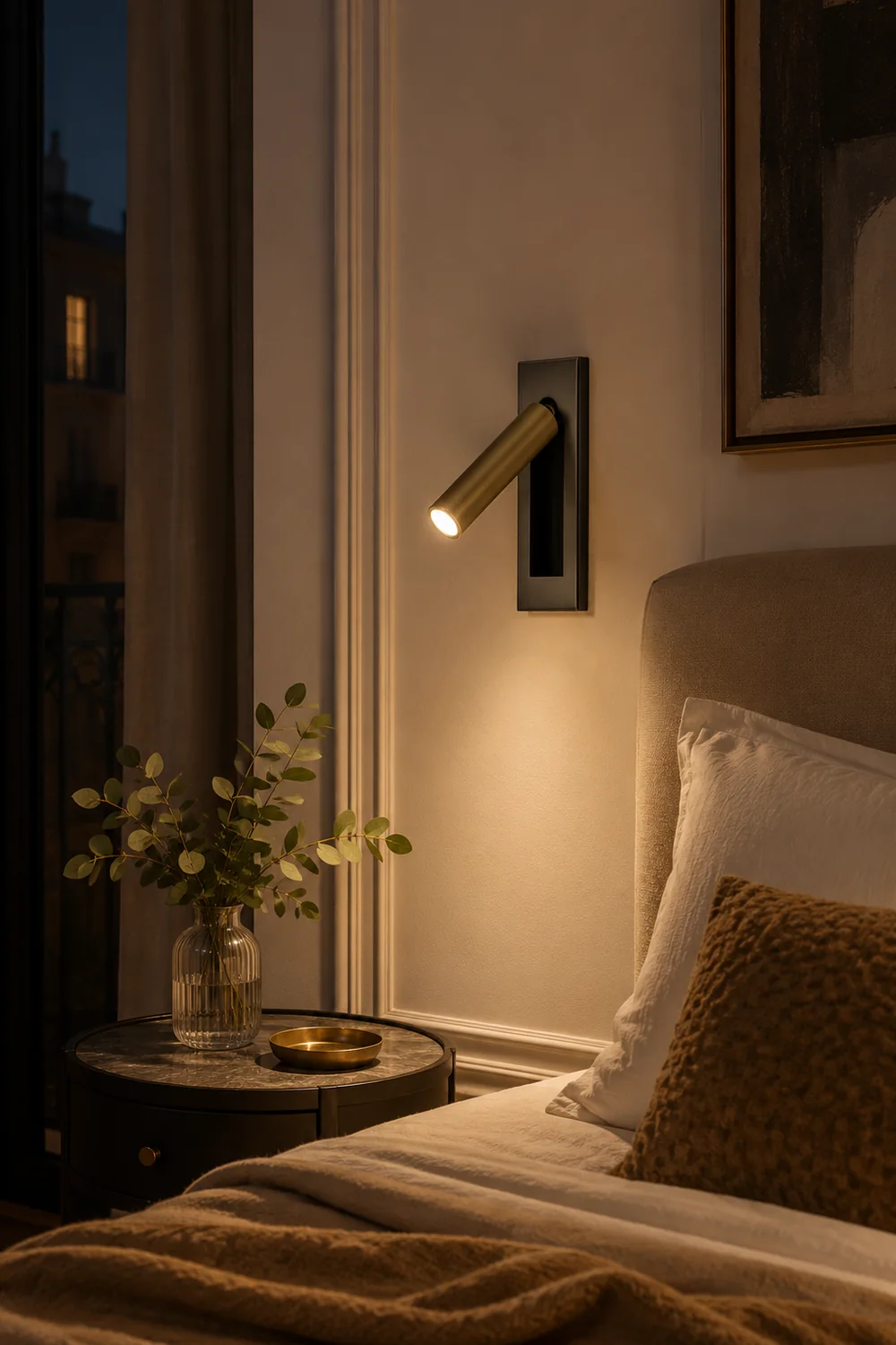 Orr Modern Rotatable Metal Spotlight, Cylindrical/Rectangular, Black/Silver/Gold/Nickel - Lumpaz
