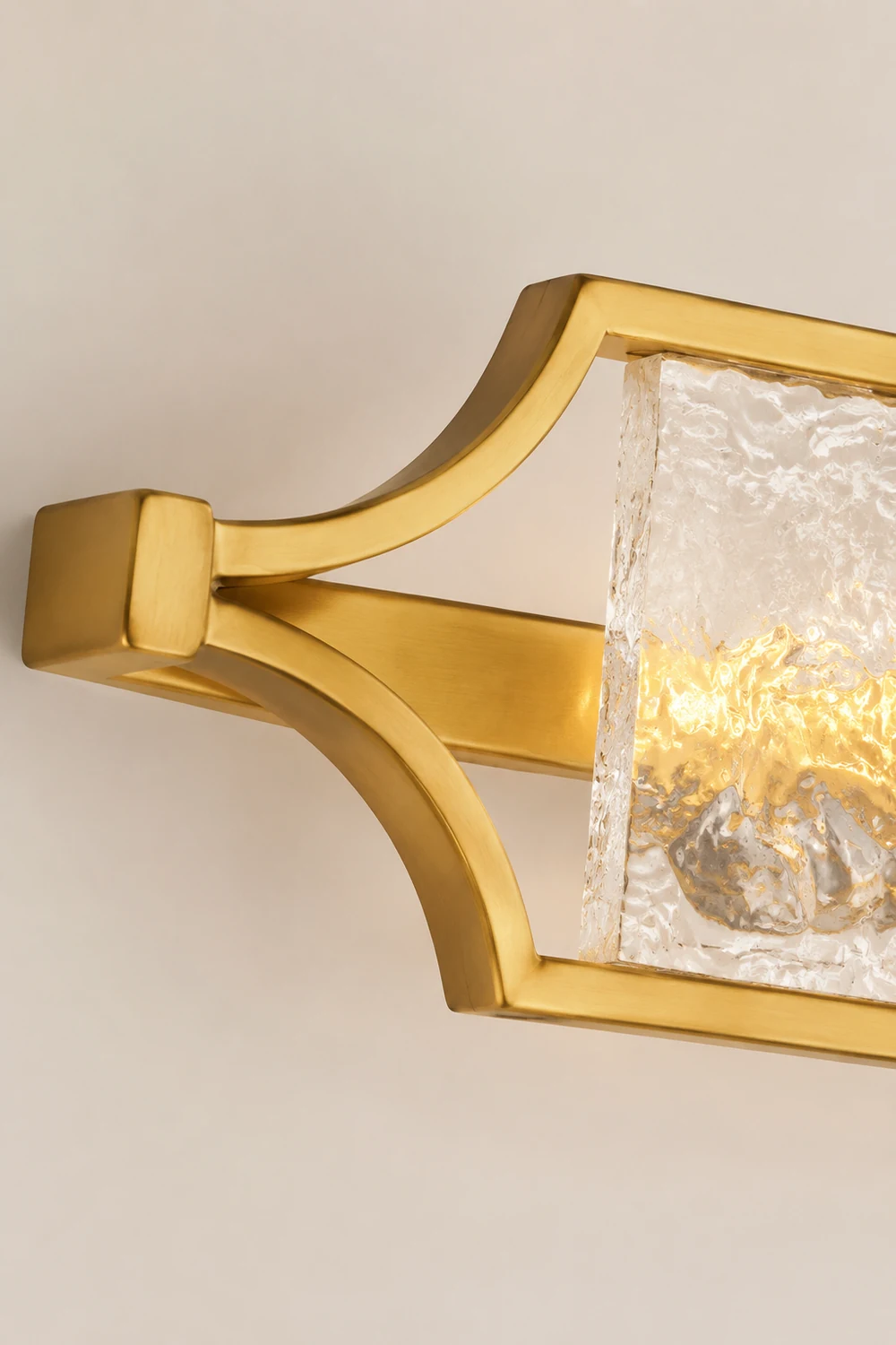 Leigh Wall Lamp Modern LED Mirror Front Vanity, White/Gold, Dining Room - Lumpaz