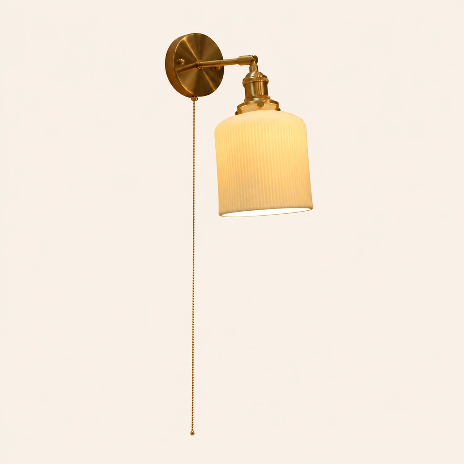 Lottie wrinkles Nordic  Modern Dresser Wall Lamp - Lumpaz