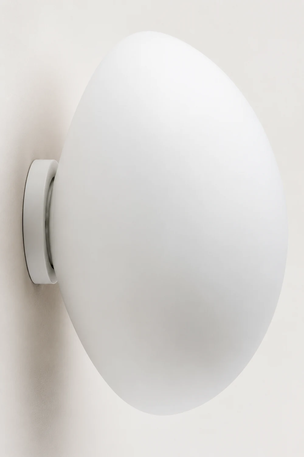 Valentina Design Geometric Glass Vanity Wall Light, White - Lumpaz