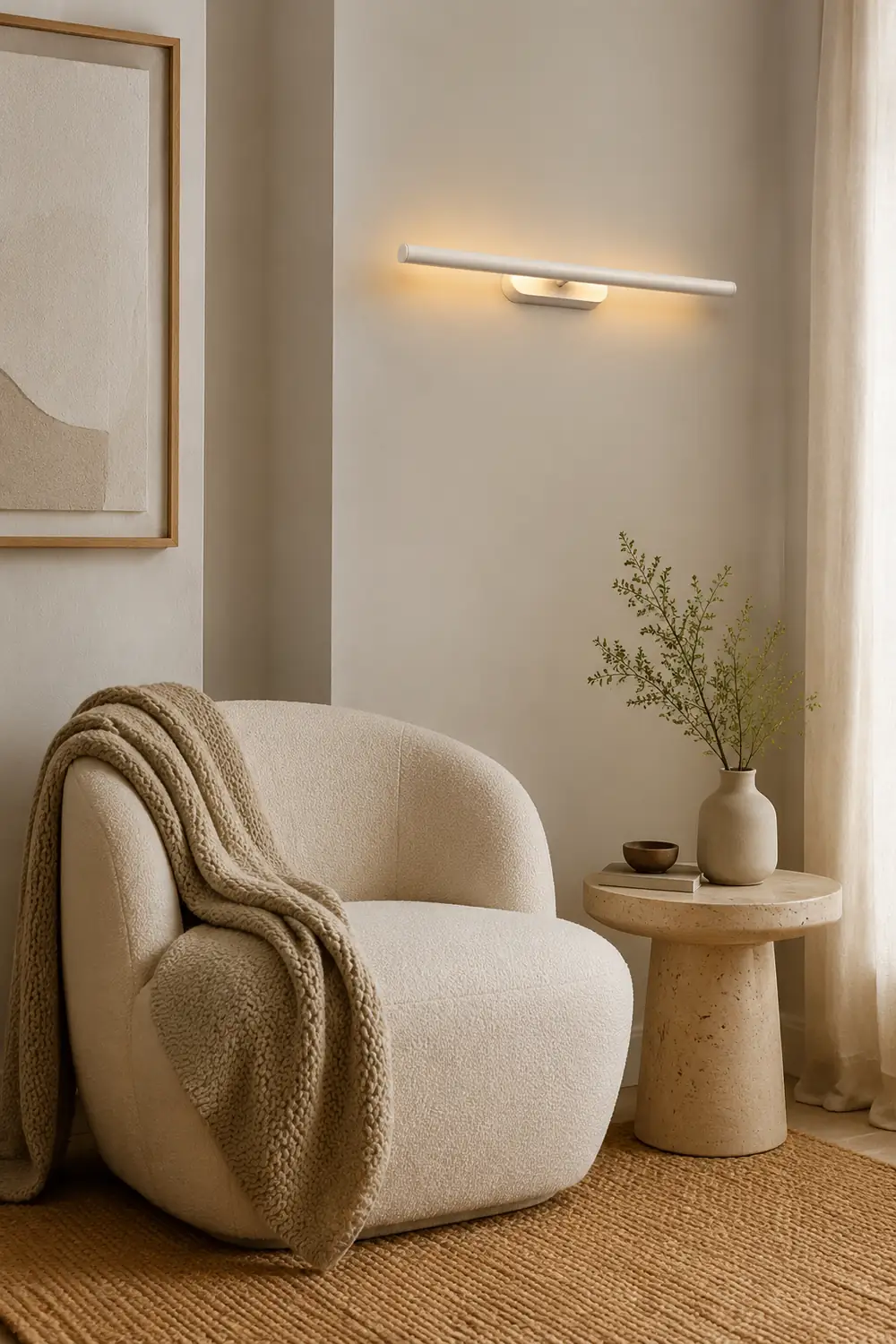Edge Minimaliste Edge Tube Mirror Front Vanity Wall Lamp - Lumpaz