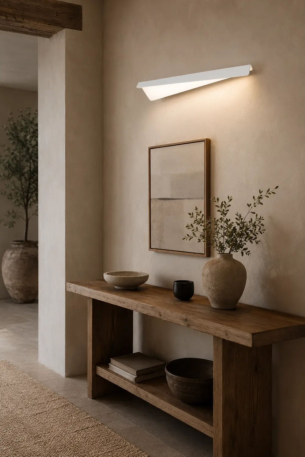Leigh White Fold Vanity Wall Lamp - Lumpaz