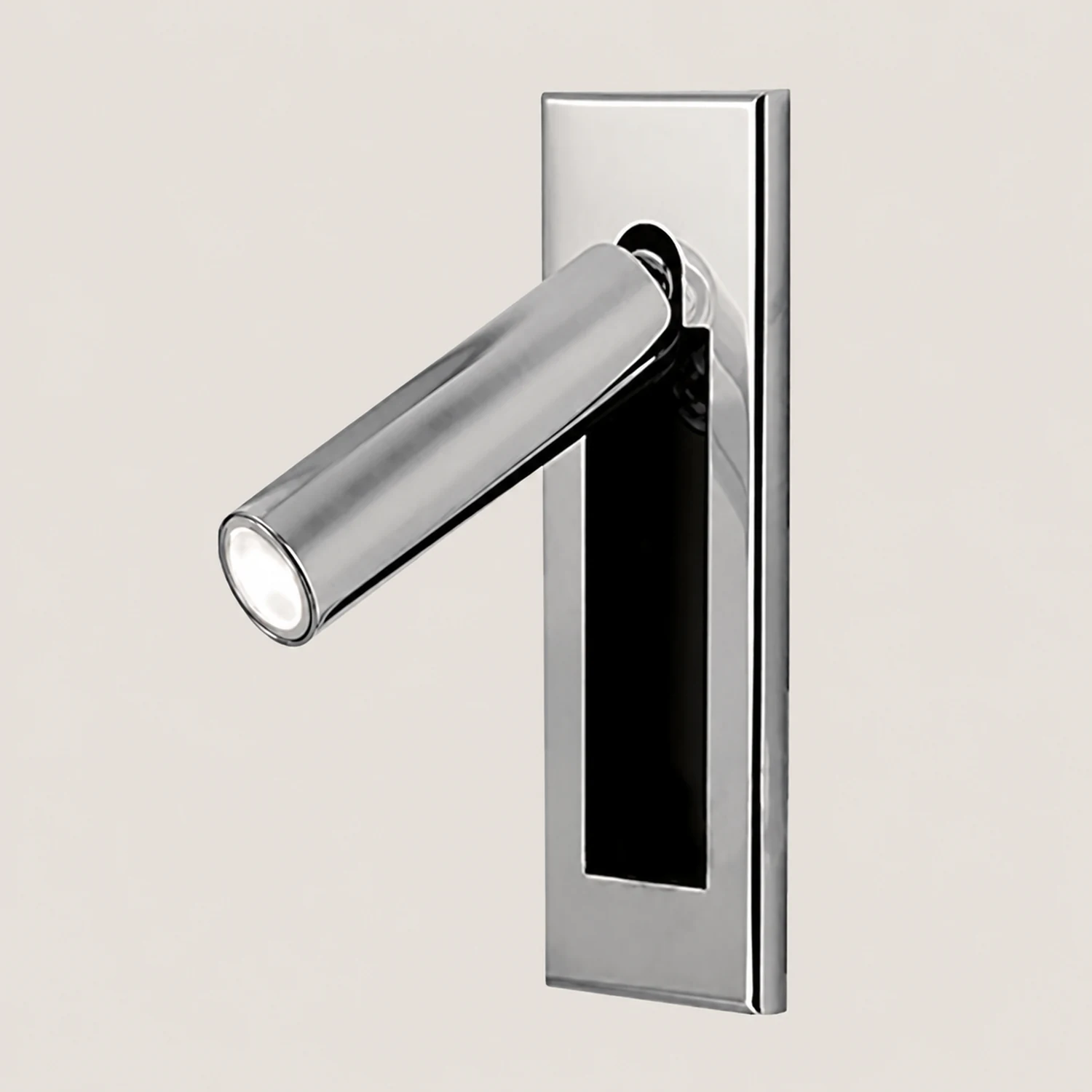 Orr Modern Rotatable Metal Spotlight, Cylindrical/Rectangular, Black/Silver/Gold/Nickel - Lumpaz