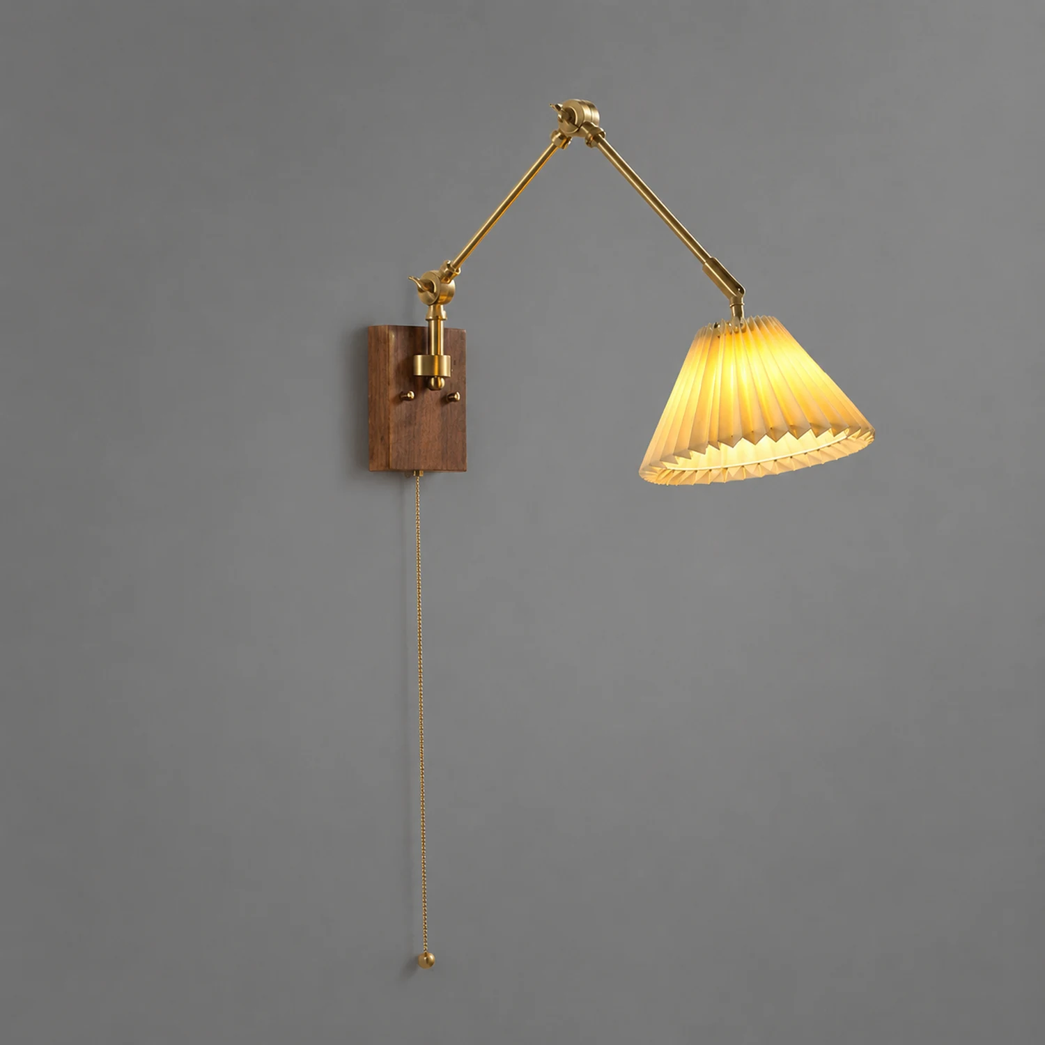 Ozawa Wall Lamp Modern, Folding Adjustable Metal, Study Room - Lumpaz