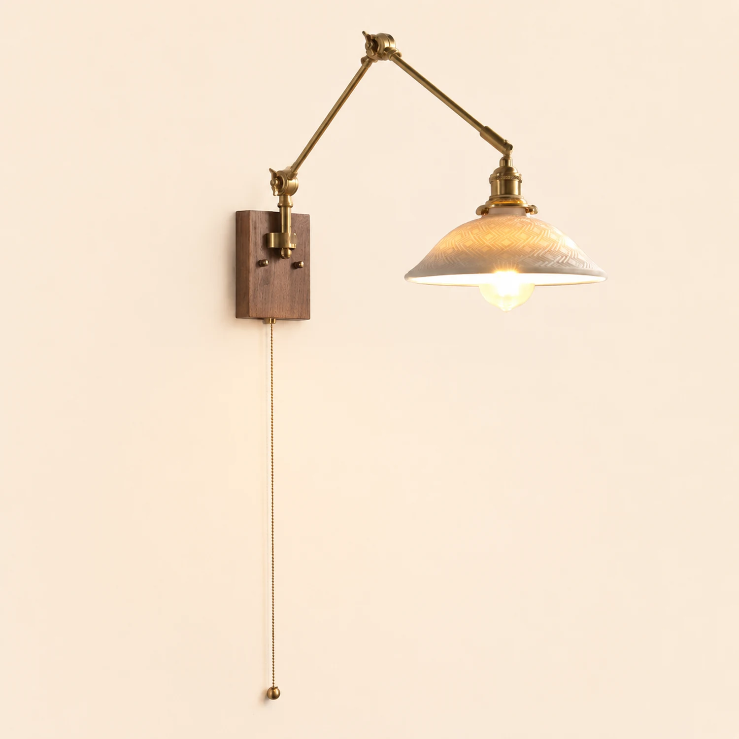 Ozawa Wall Lamp Modern, Folding Adjustable Metal, Study Room - Lumpaz
