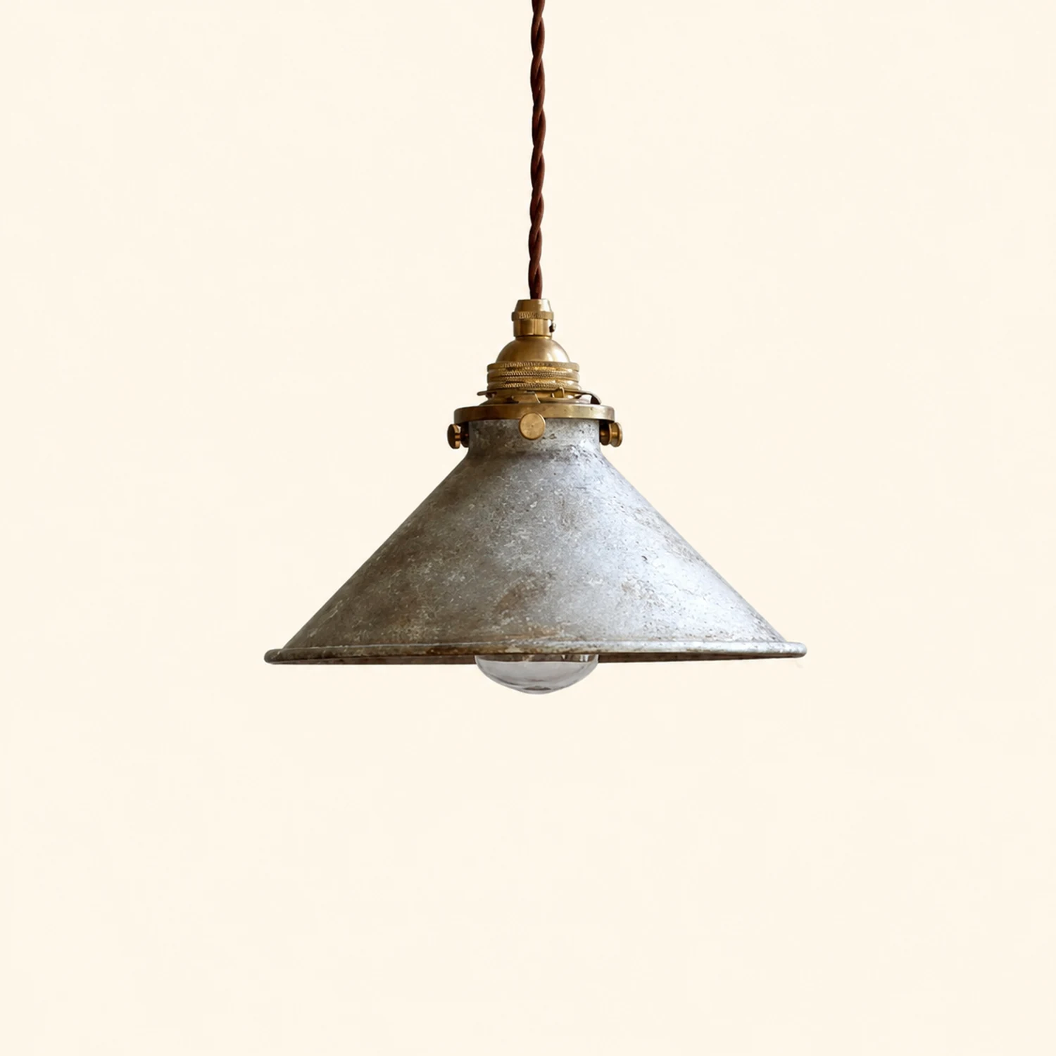 Alessio Vintage LED Rustic Pendant Light Metal Blue Kitchen Balcony - Lumpaz