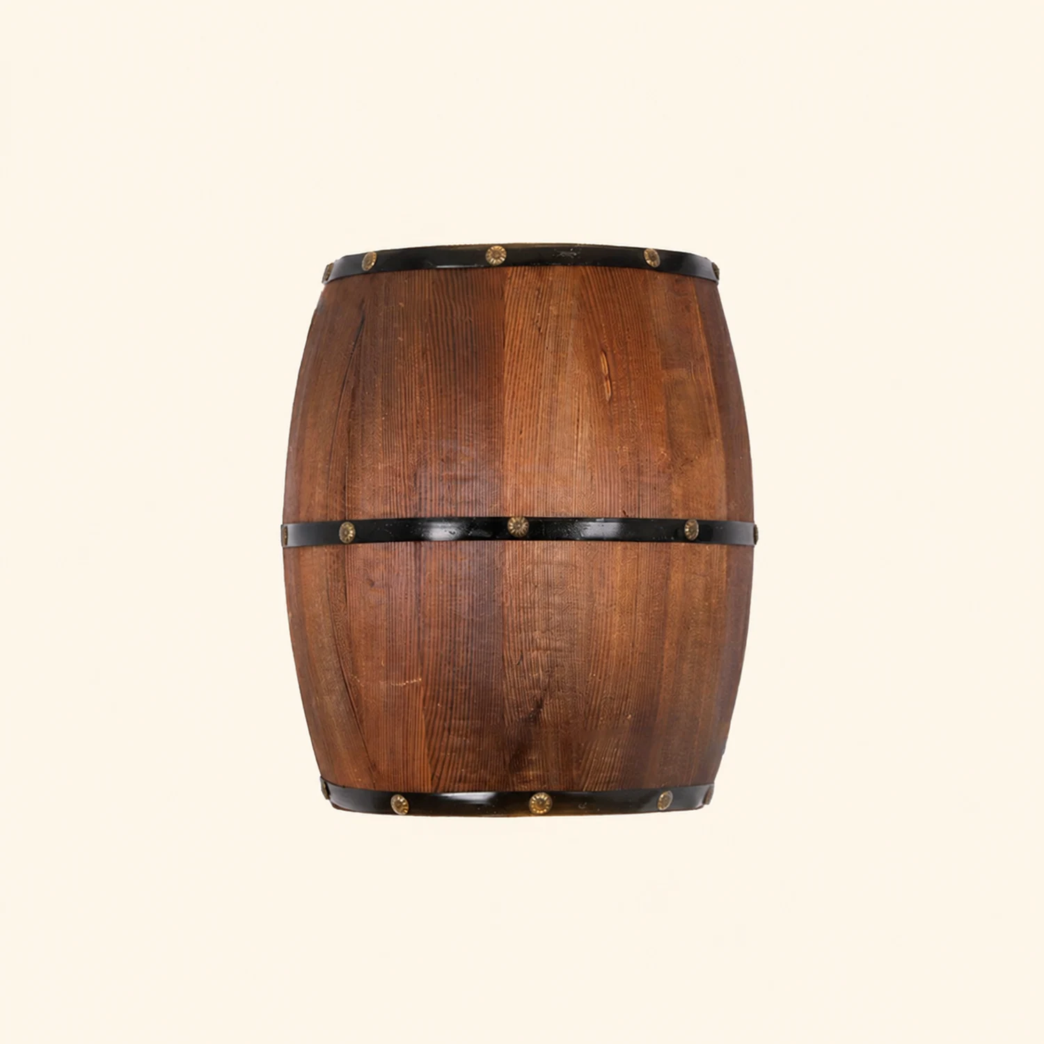 Alessio Wall Lamp Retro Creative Barrel Wooden, Dining Room - Lumpaz