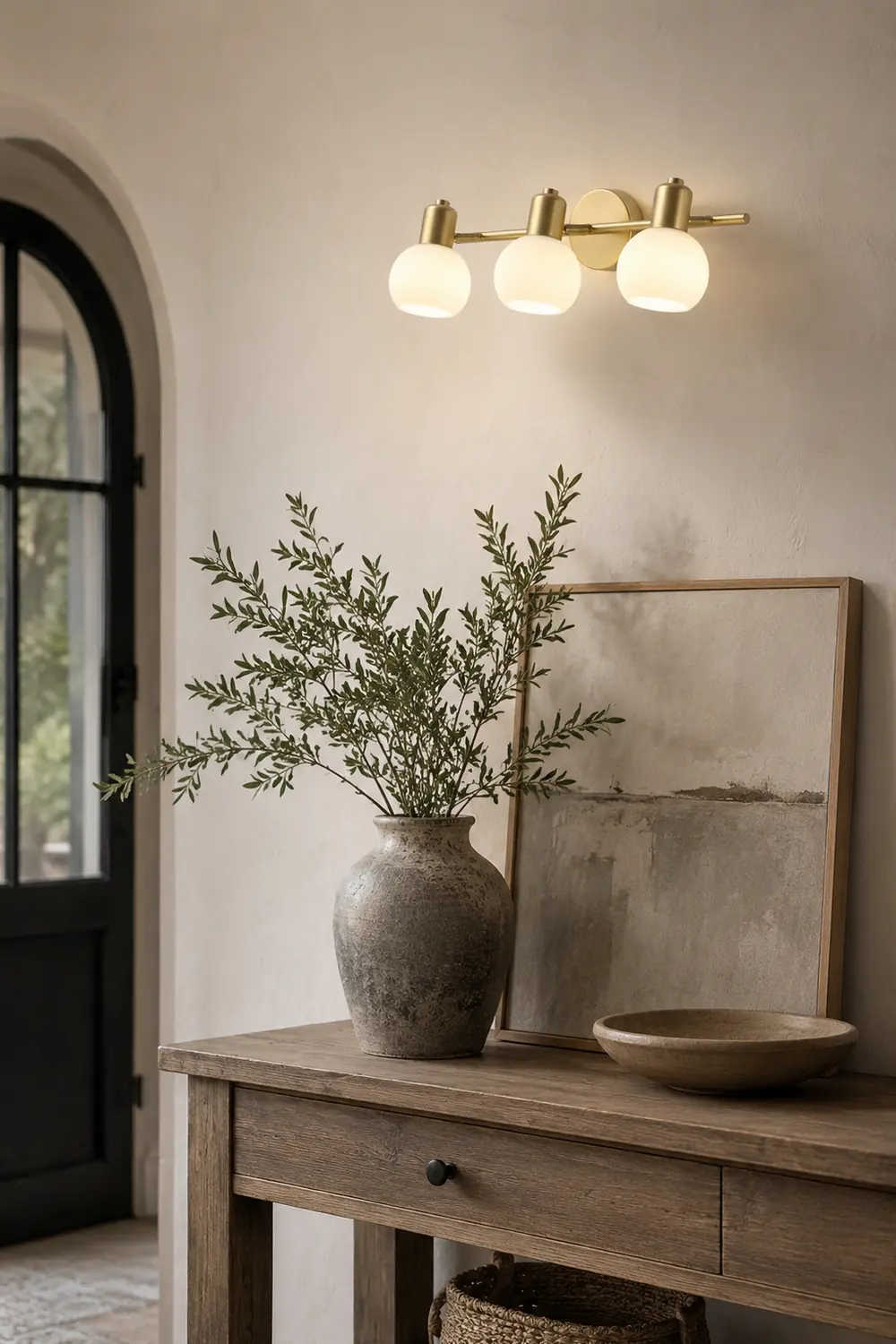 Valentina Modern Globe Metal Wall Mounted Lamps, Gold - Lumpaz