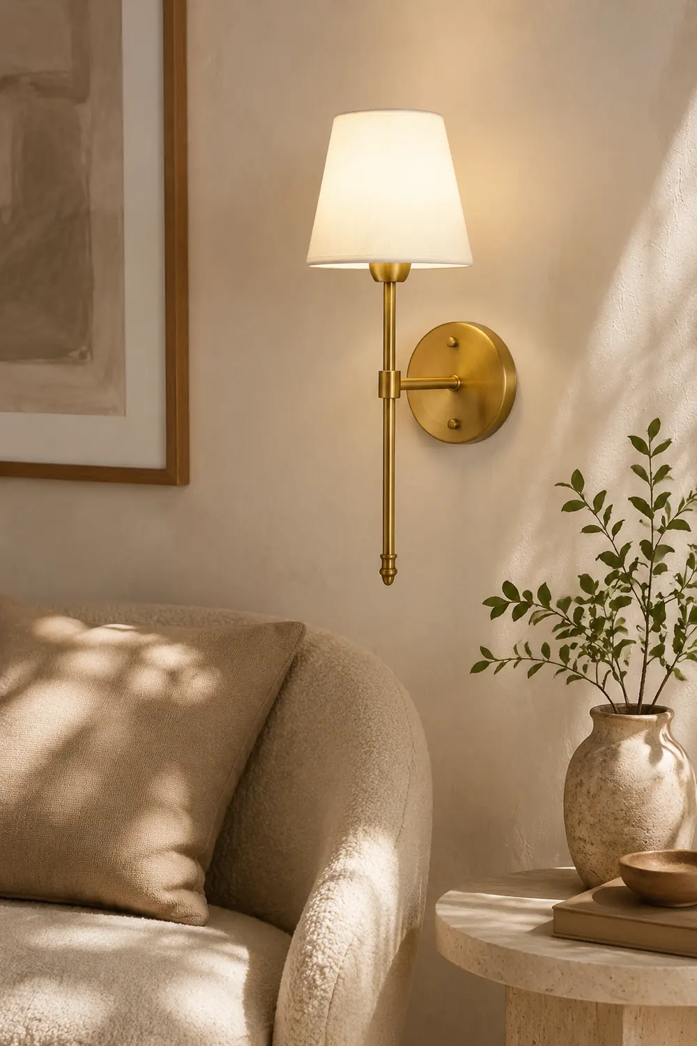 Eryn Vanity Wall Lamp, 1/2 Light, 19.6" - Lumpaz
