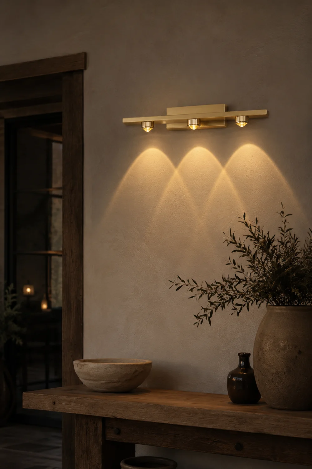 Leigh Water Ripple Vanity Wall Lamp - Lumpaz
