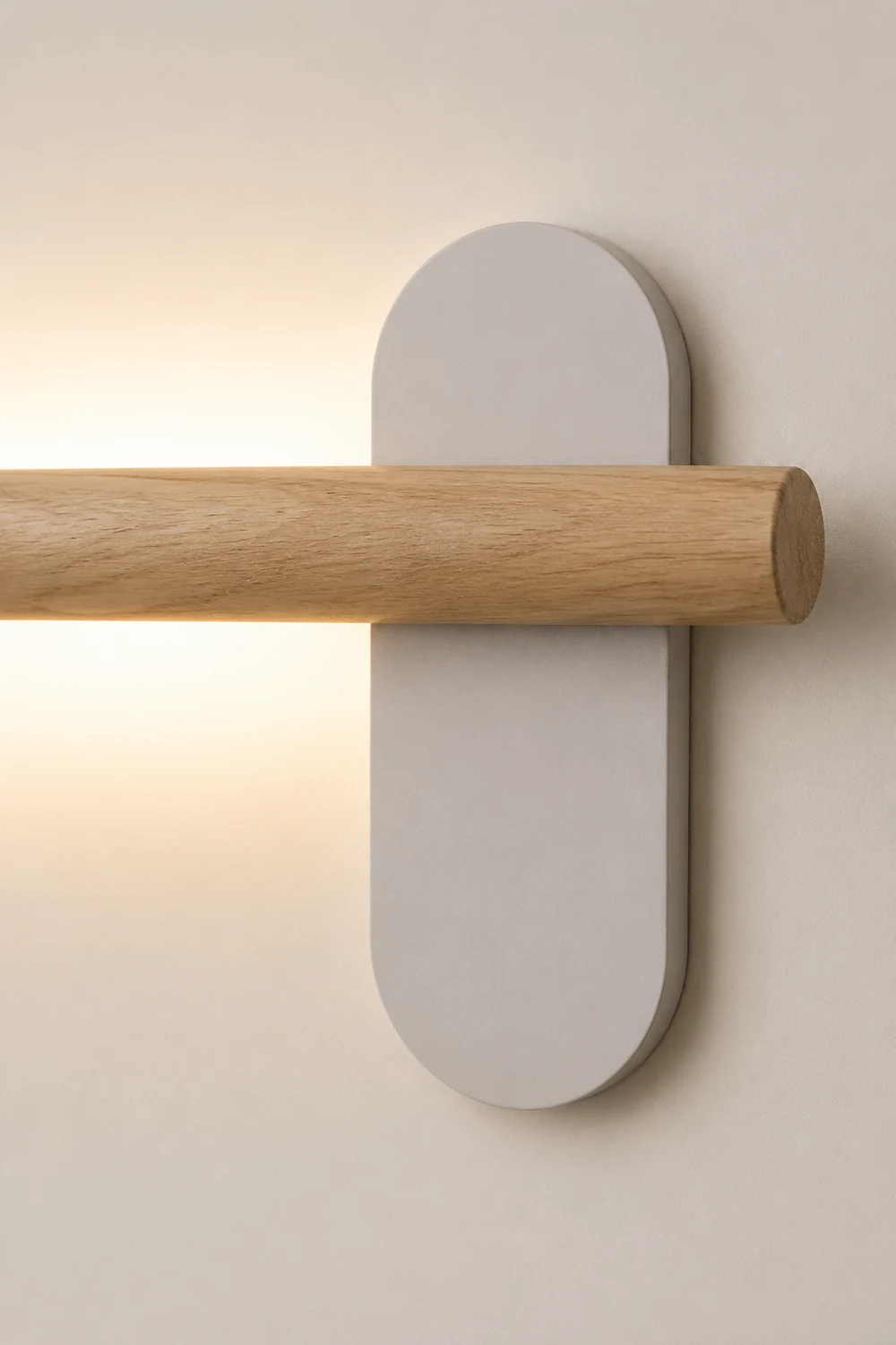 Ozawa Modern Linear Wood Wall Lamp In Living Room, Natural Light - Lumpaz
