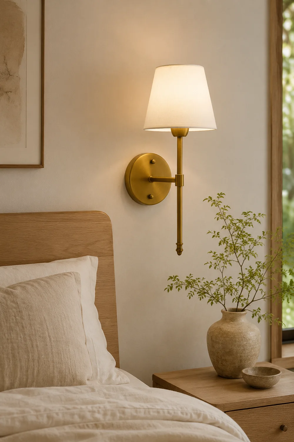 Eryn Vanity Wall Lamp, 1/2 Light, 19.6" - Lumpaz