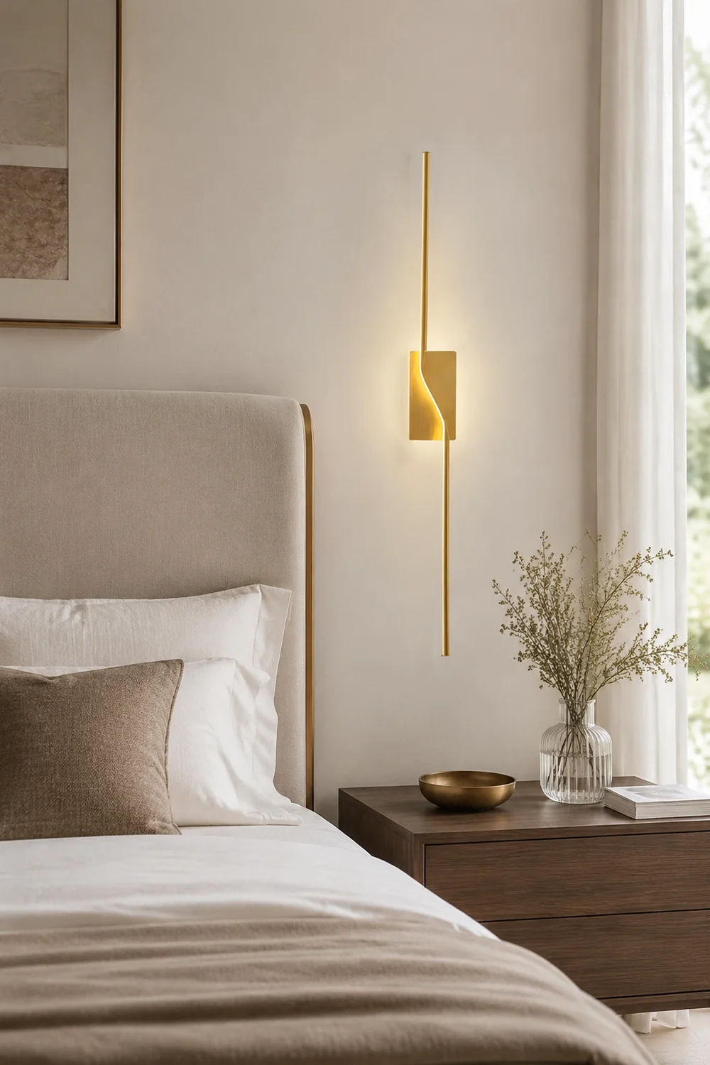 Nordic Modern Minimalist Wall Lamp for Bedroom & Living Room - Lumpaz