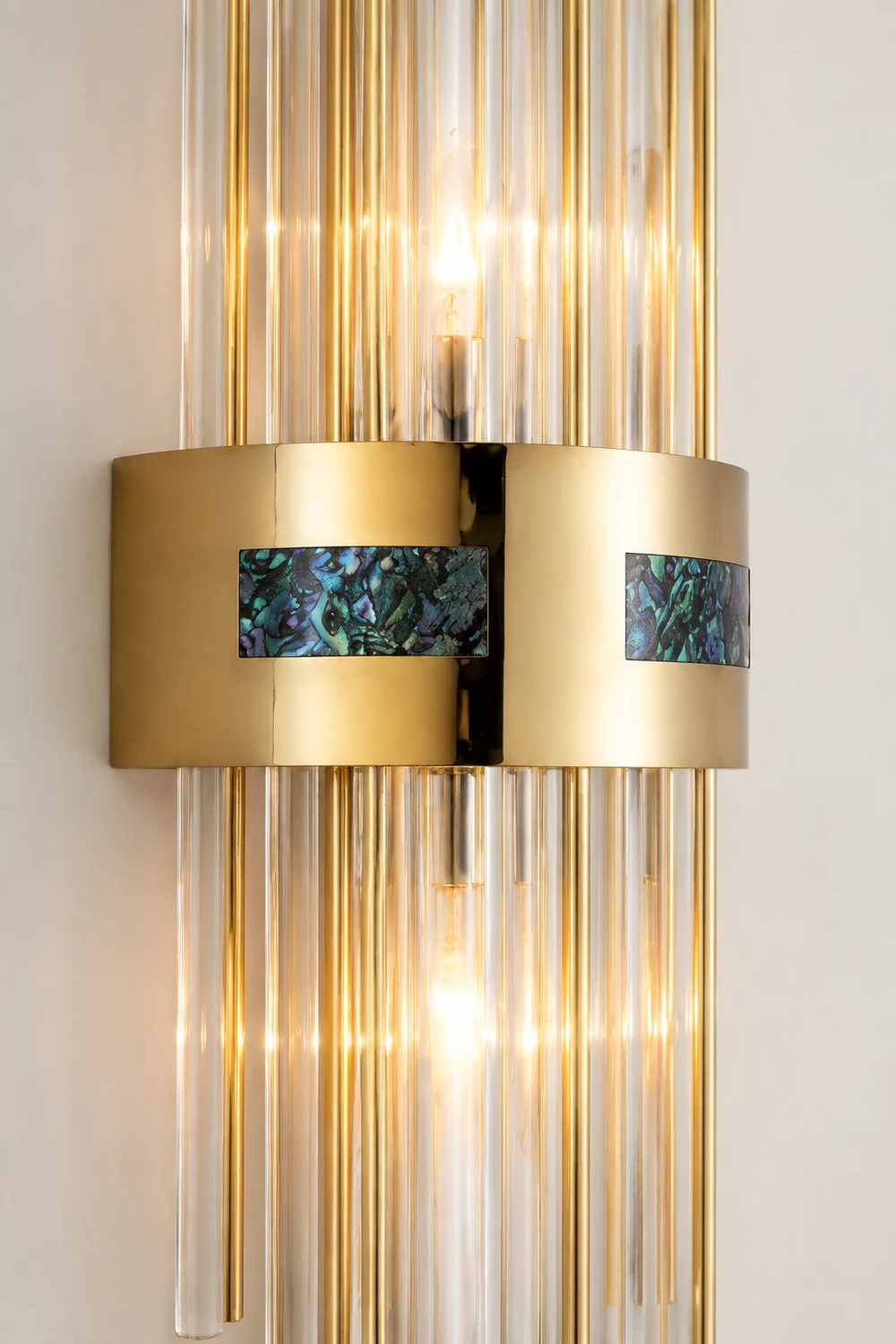 Crystal Wall Lamp Bedside Lamp, ∅18CM Bedroom/Living Room - Lumpaz