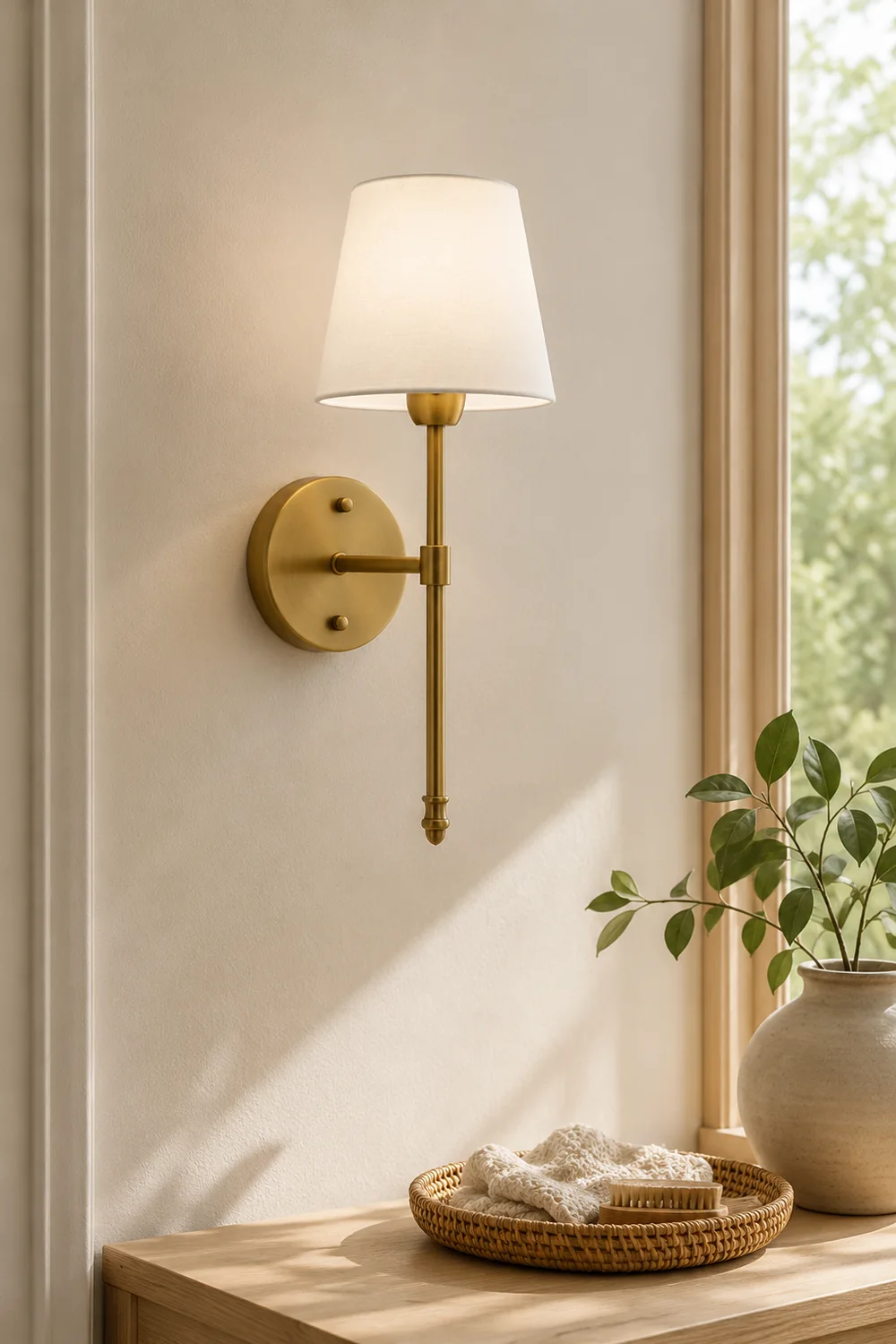 Eryn Vanity Wall Lamp, 1/2 Light, 19.6" - Lumpaz