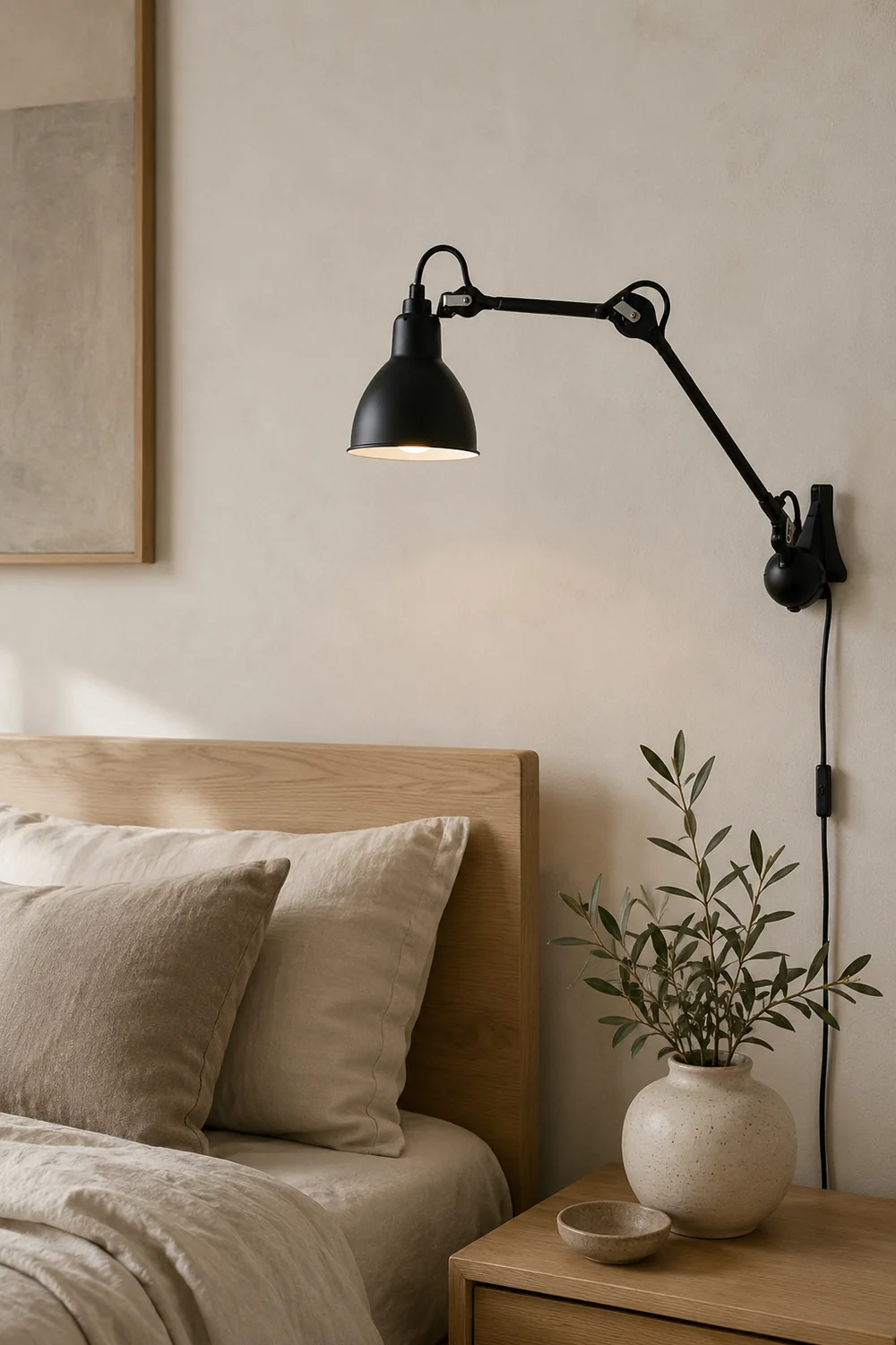 Brady Wall Lamp Modern/Minimalist, Adjustable Metal, 5-color, Living Room - Lumpaz