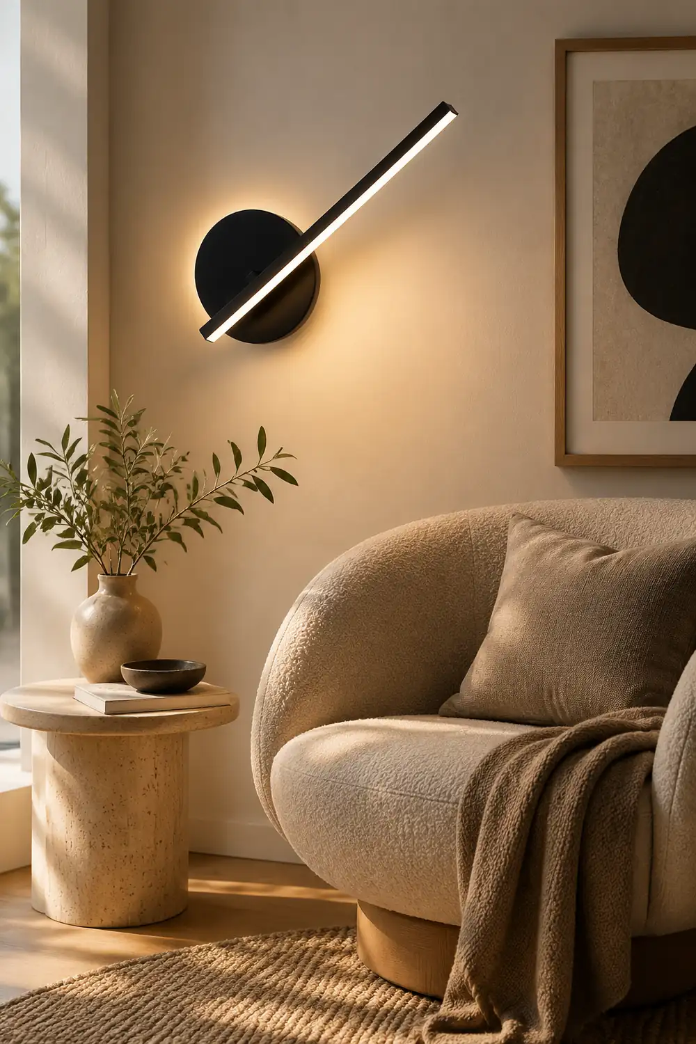 Edge Minimalist Simple LED Wall Lamp - Lumpaz