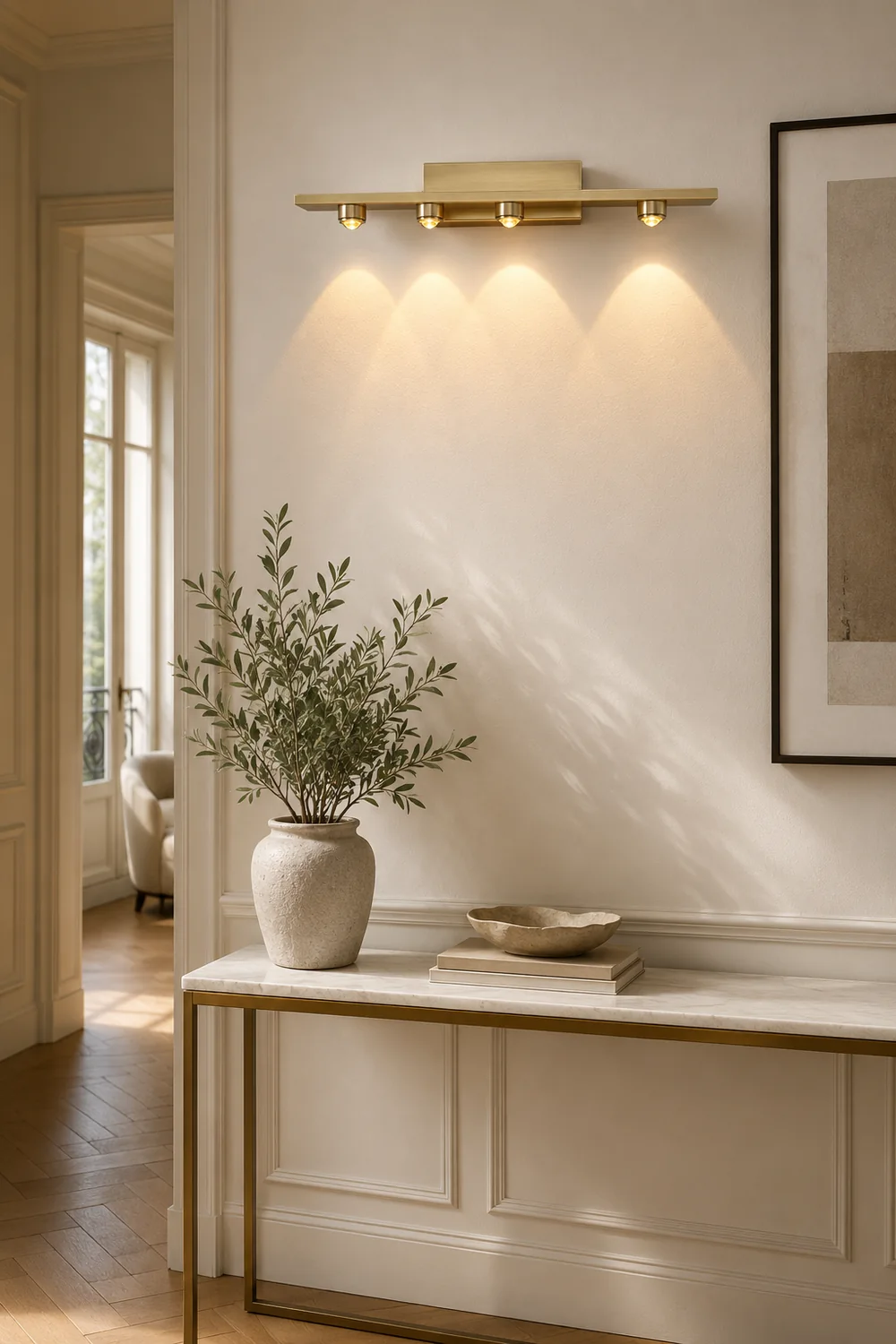 Leigh Water Ripple Vanity Wall Lamp - Lumpaz