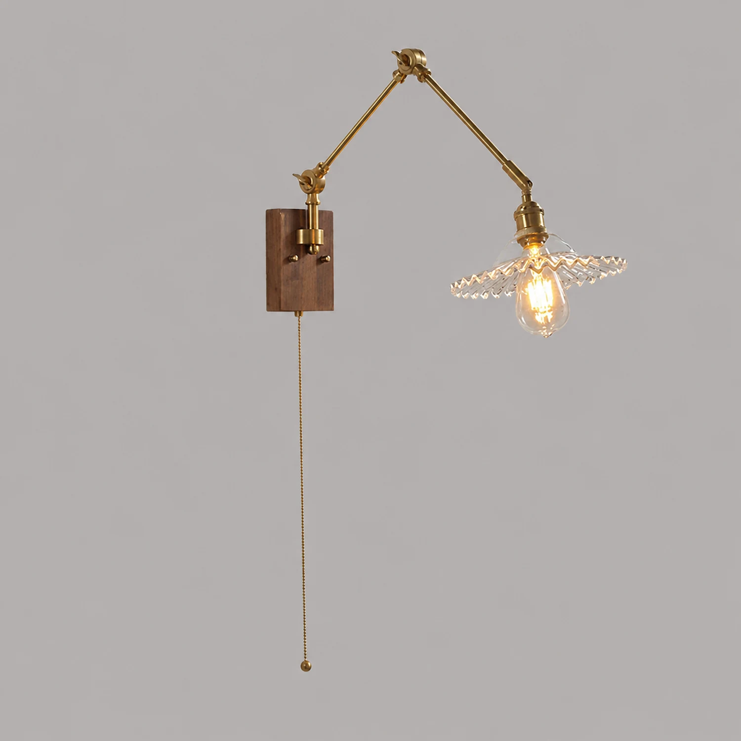Ozawa Wall Lamp Modern, Folding Adjustable Metal, Study Room - Lumpaz