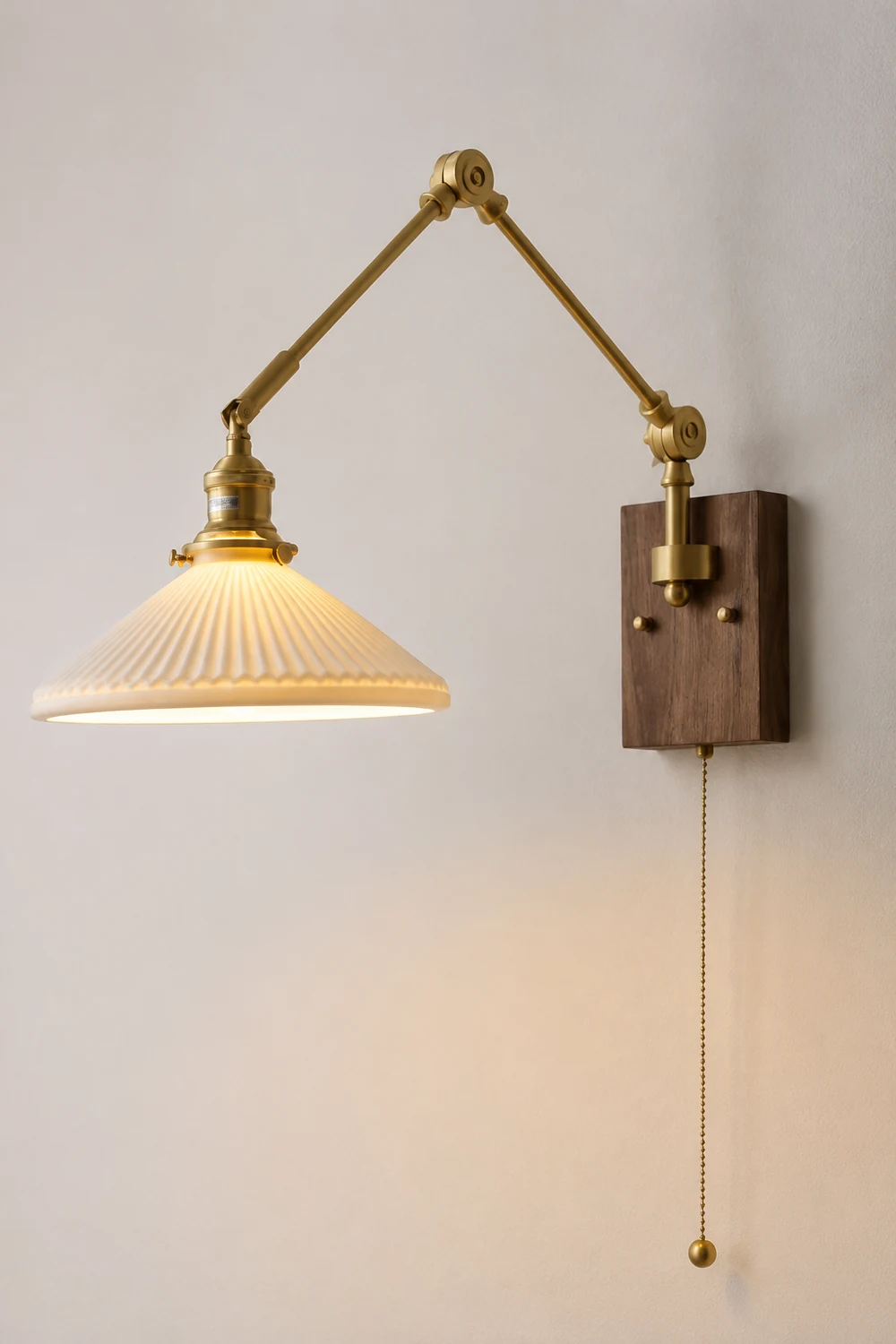 Ozawa Wall Lamp Modern, Folding Adjustable Metal, Study Room - Lumpaz