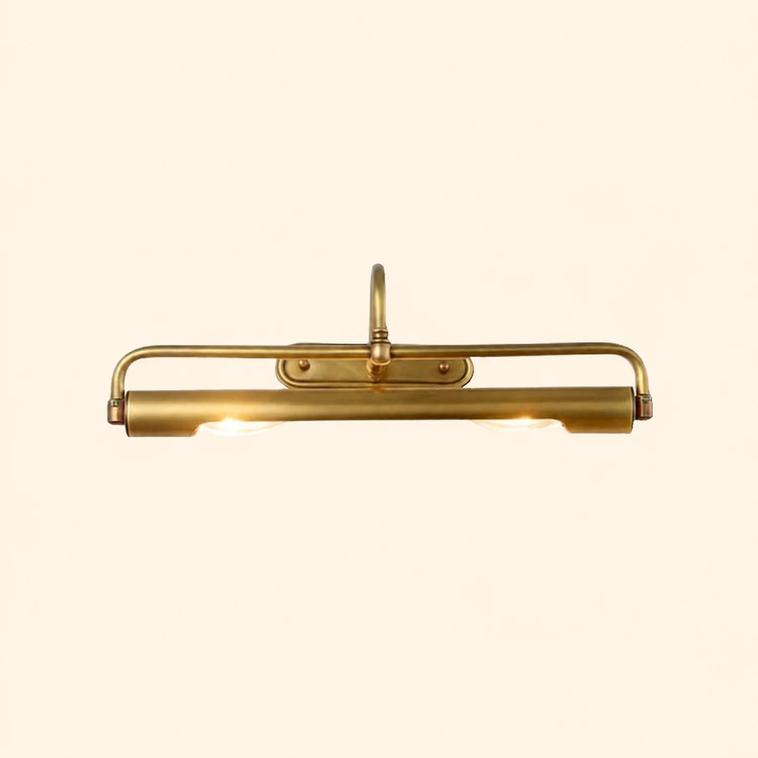 Eryn Vintage Brass Vanity Wall Lamp, Bathroom/Bedroom - Lumpaz
