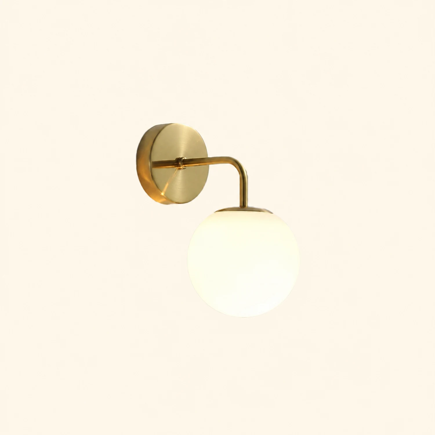 Valentina Vanity LED Wall Lamp, Black/Gold - Lumpaz