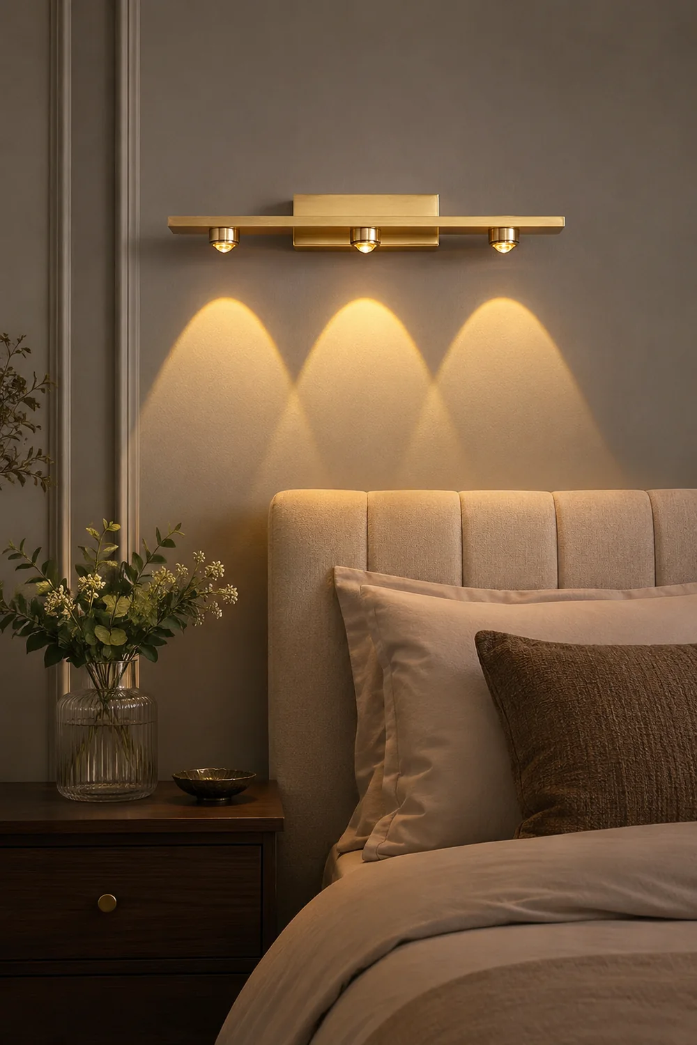 Leigh Water Ripple Vanity Wall Lamp - Lumpaz