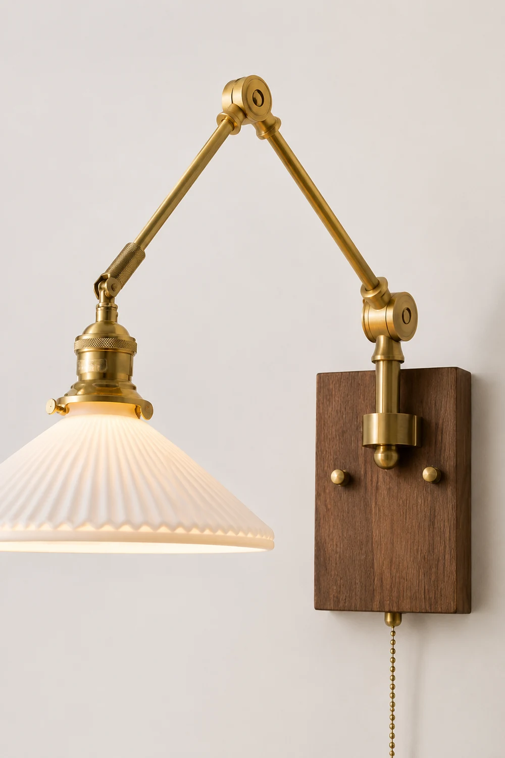 Ozawa Wall Lamp Modern, Folding Adjustable Metal, Study Room - Lumpaz