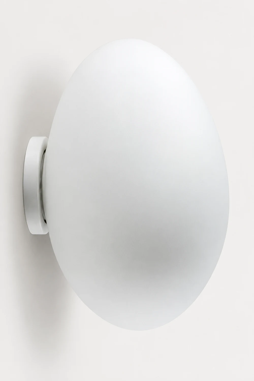 Valentina Design Geometric Glass Vanity Wall Light, White - Lumpaz