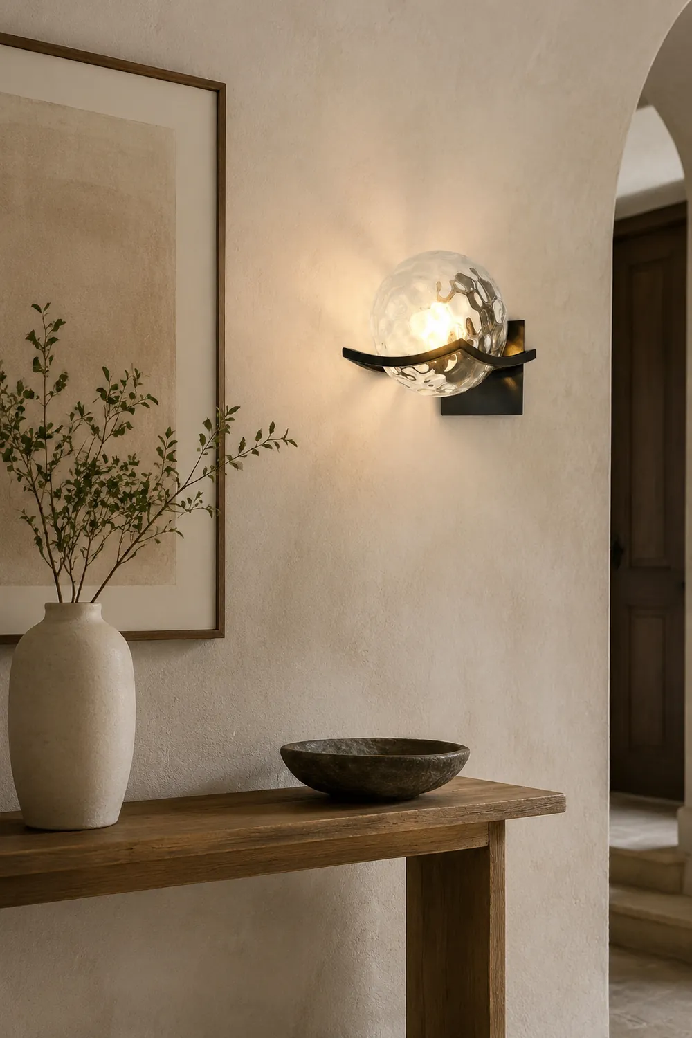 Valentina Vanity Modern Art Wall Lamp, Bathroom/Bedroom - Lumpaz