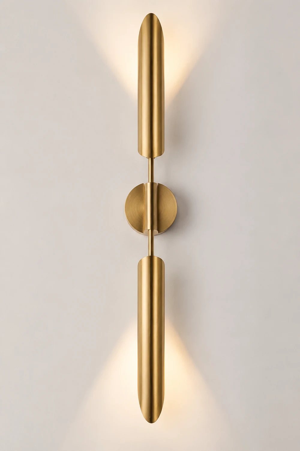 Meza Modern LED Wall Lamp Metal/Glass Warm White Garden/Corridor - Lumpaz