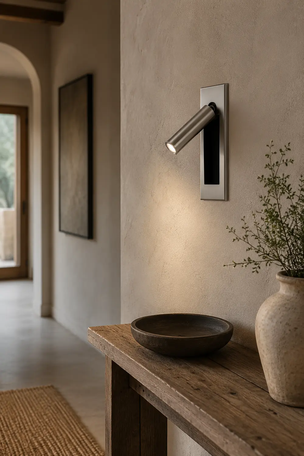 Orr Modern Rotatable Metal Spotlight, Cylindrical/Rectangular, Black/Silver/Gold/Nickel - Lumpaz