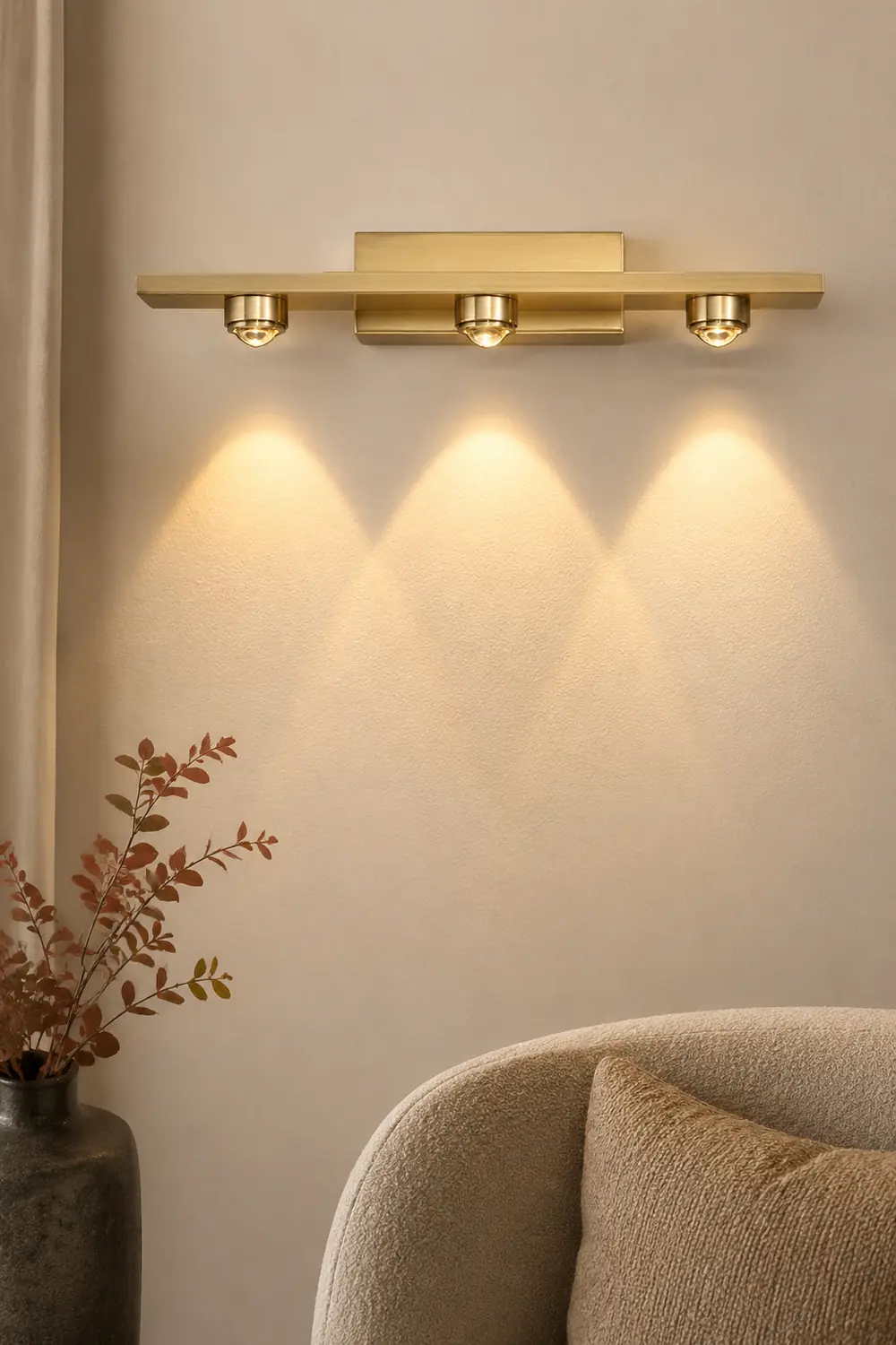 Leigh Water Ripple Vanity Wall Lamp - Lumpaz