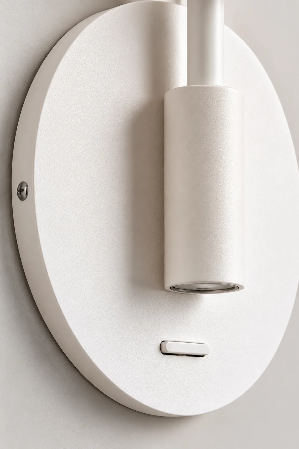 Cooley Wall Lamp Modern, Cylindrical Adjustable Arm Metal, 2-color, Bedroom - Lumpaz