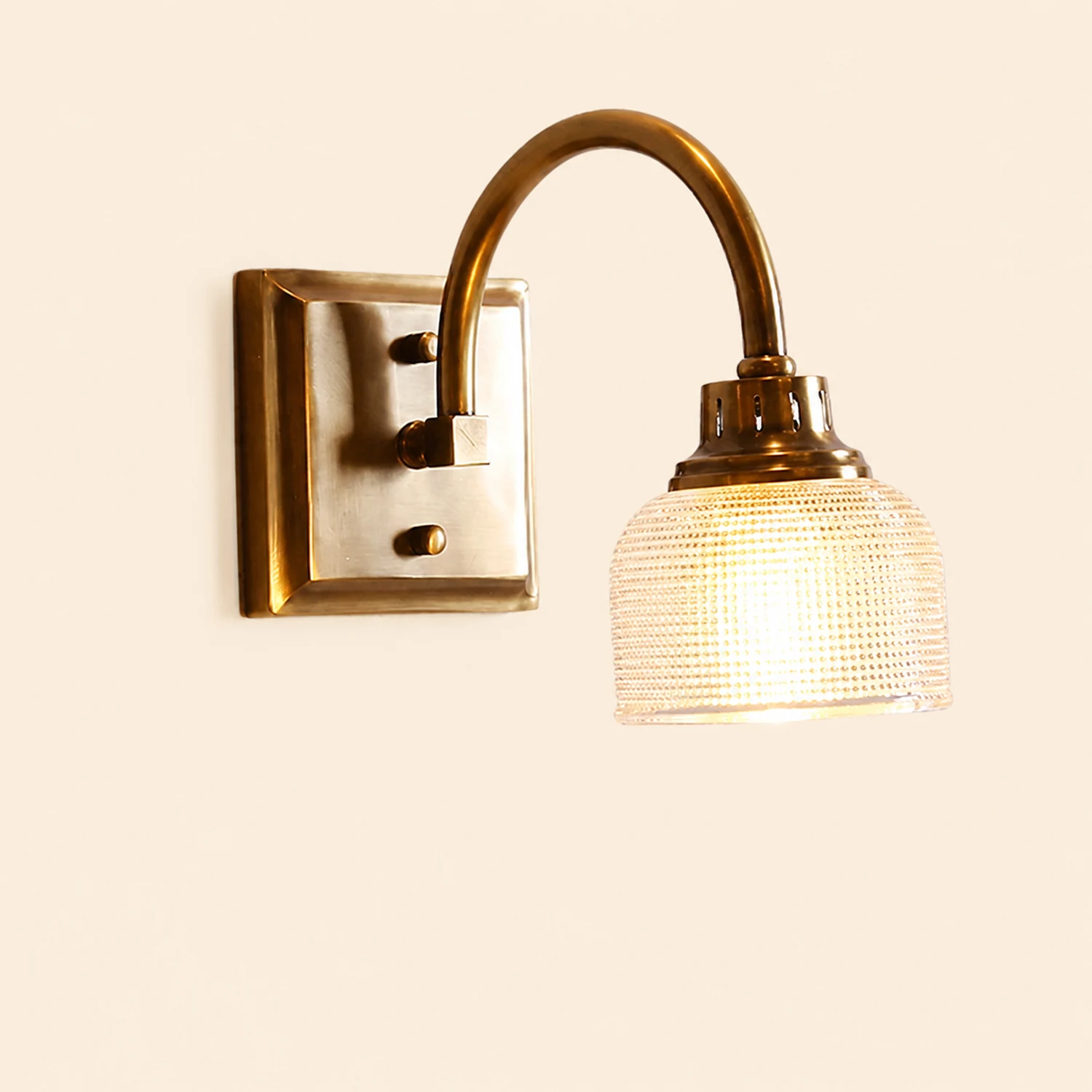 Lottie Prismatic Glass Vanity Wall Lamp - Lumpaz