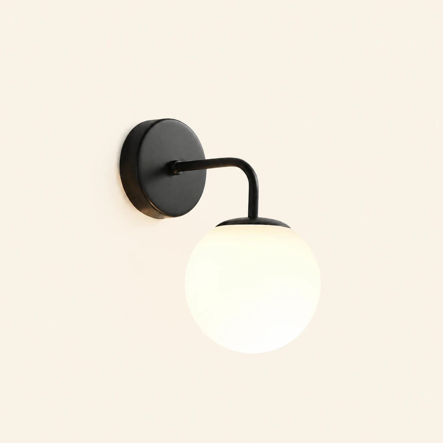 Valentina Vanity LED Wall Lamp, Black/Gold - Lumpaz