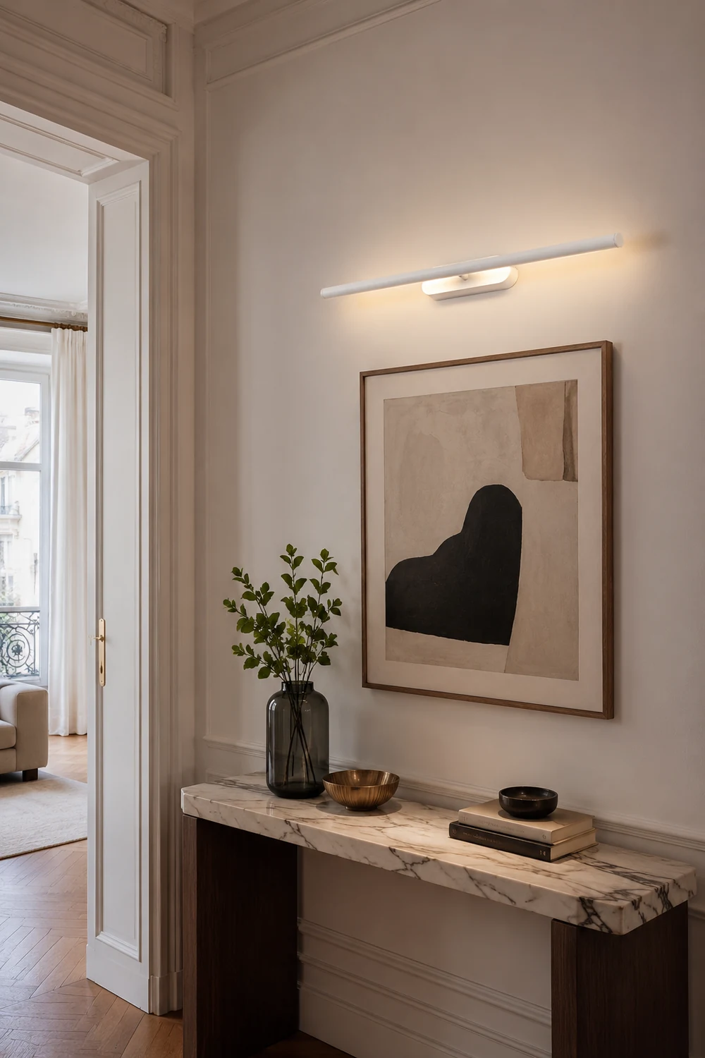 Edge Minimaliste Edge Tube Mirror Front Vanity Wall Lamp - Lumpaz