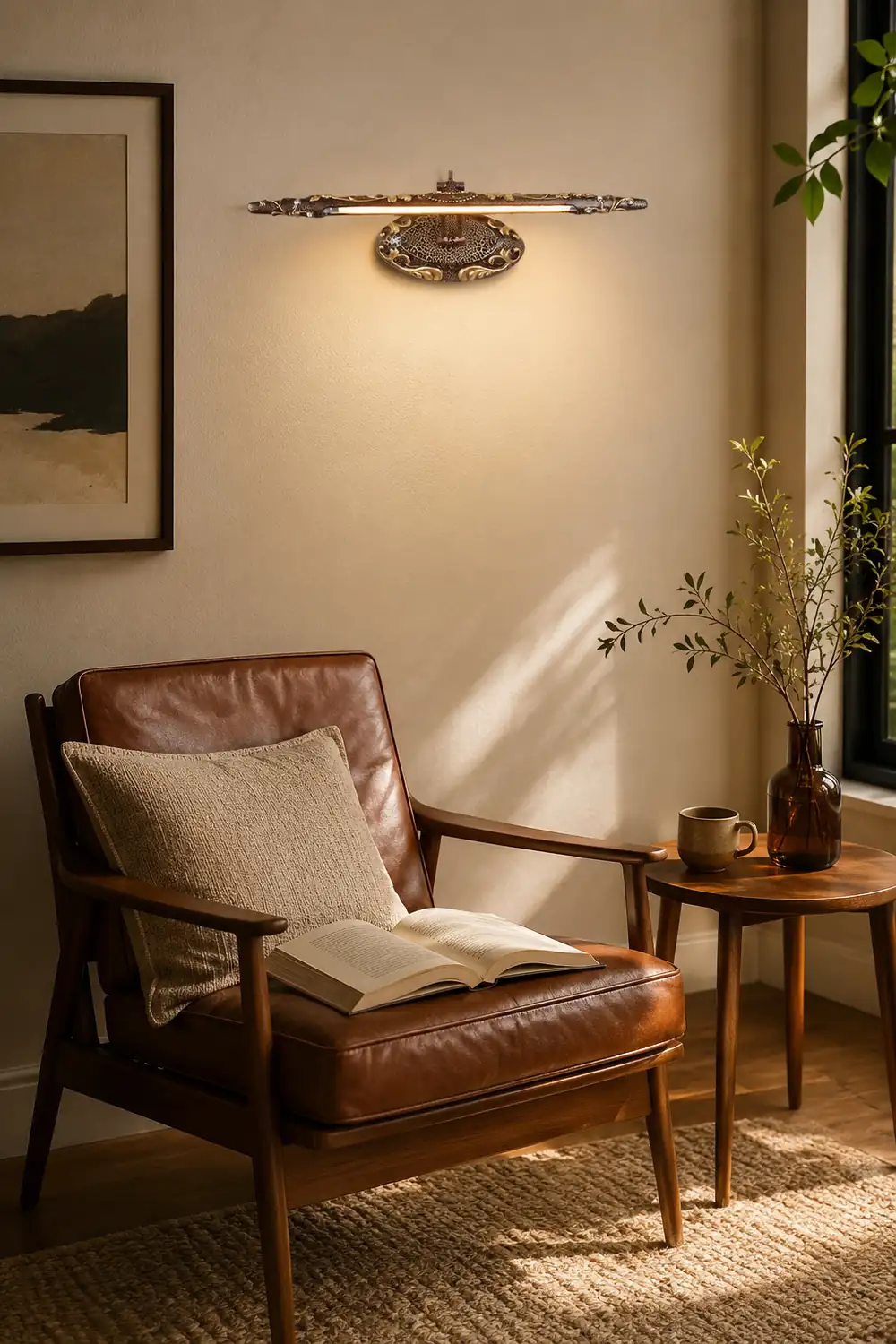 Félicie Vintage Linear Metal Wall Lamp - Lumpaz