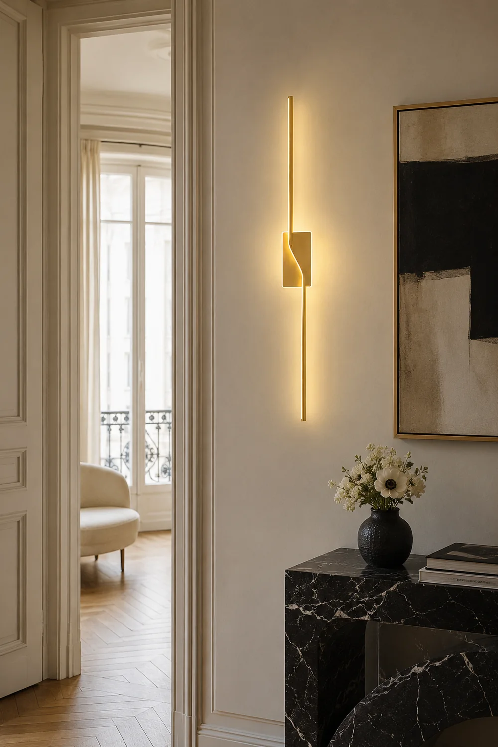Nordic Modern Minimalist Wall Lamp for Bedroom & Living Room - Lumpaz
