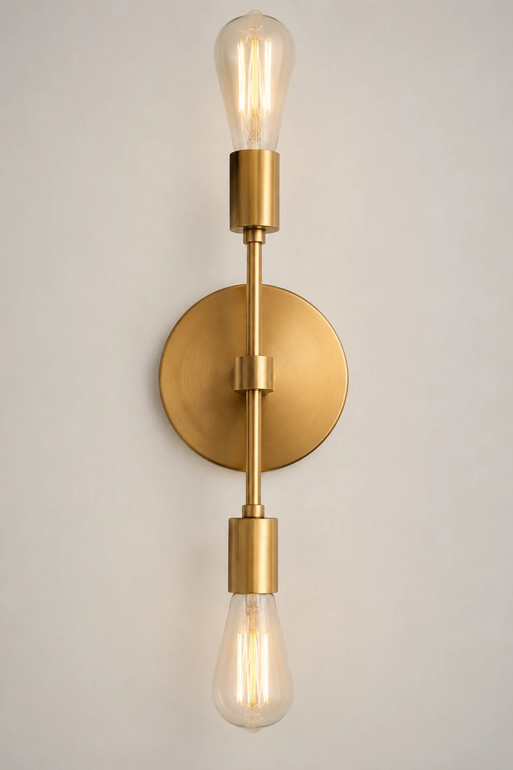 Alessio Modern Minimalist Wall Lamp, Metal, Black/Silver/Gold, Bathroom - Lumpaz