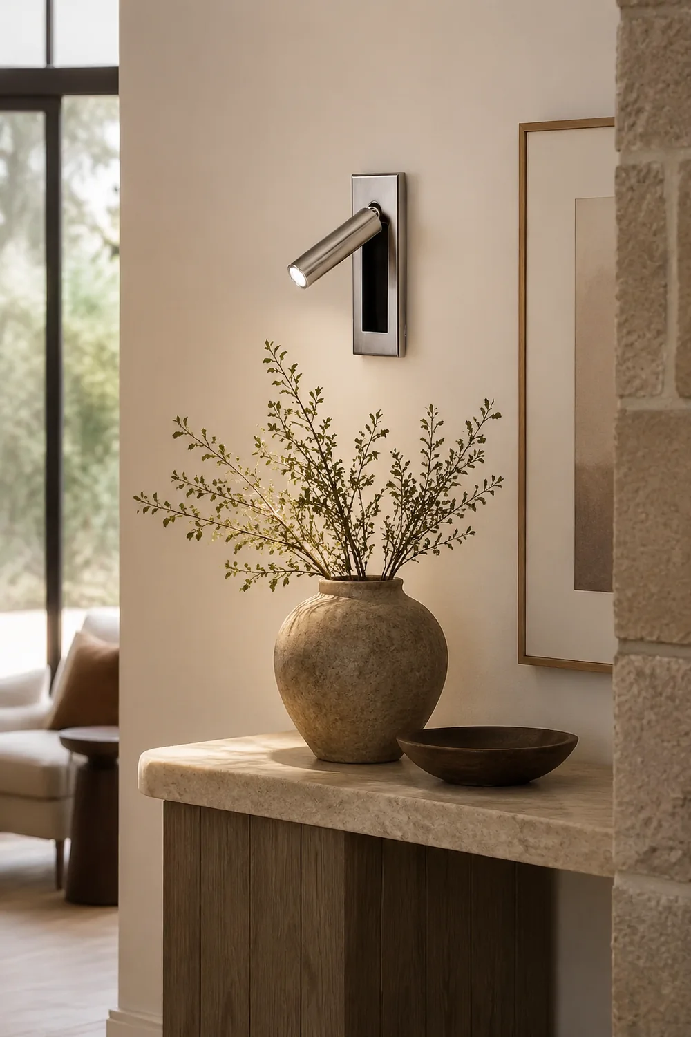 Orr Modern Rotatable Metal Spotlight, Cylindrical/Rectangular, Black/Silver/Gold/Nickel - Lumpaz