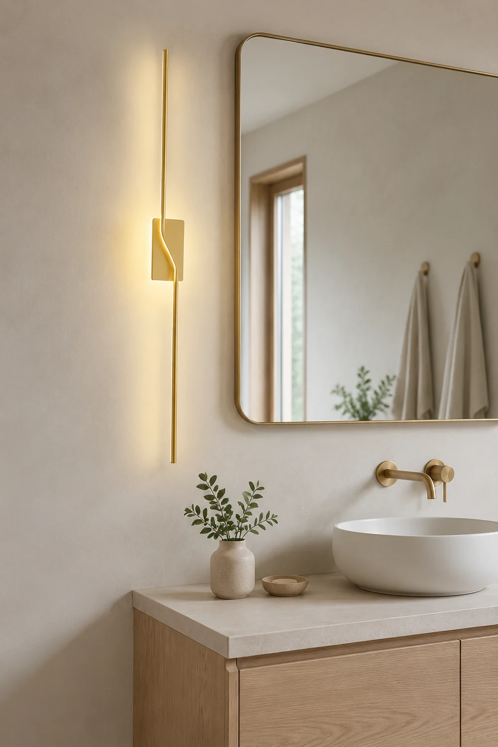 Nordic Modern Minimalist Wall Lamp for Bedroom & Living Room - Lumpaz