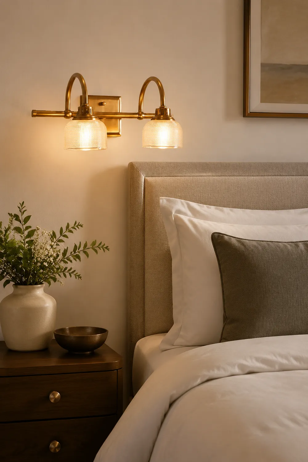 Lottie Prismatic Glass Vanity Wall Lamp - Lumpaz
