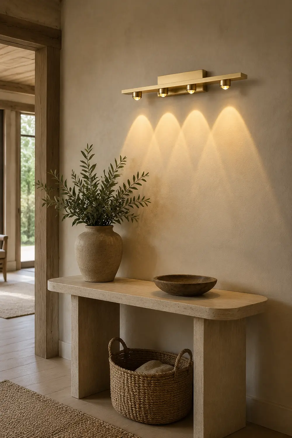 Leigh Water Ripple Vanity Wall Lamp - Lumpaz