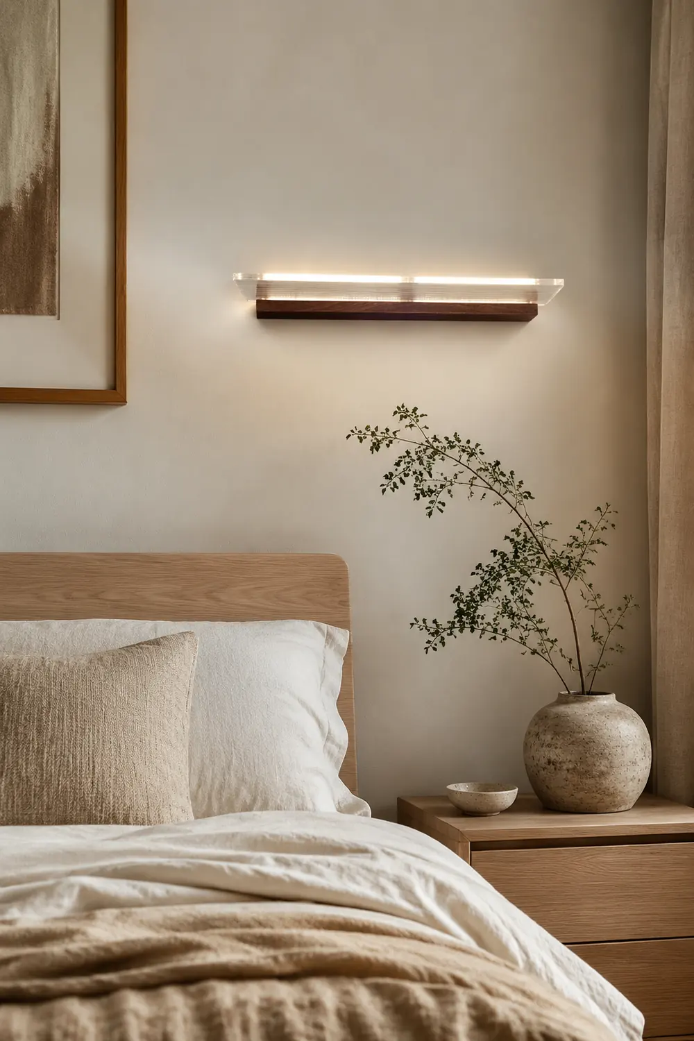 Ozawa Modern Metal/Acrylic Modern Wall Lamp - Lumpaz