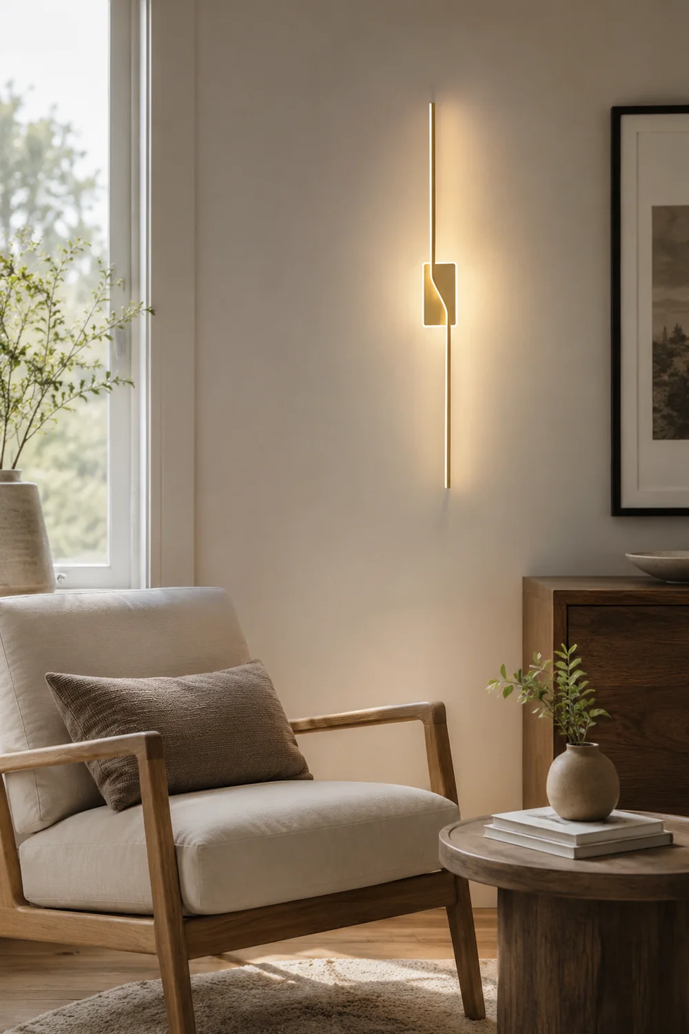 Nordic Modern Minimalist Wall Lamp for Bedroom & Living Room - Lumpaz