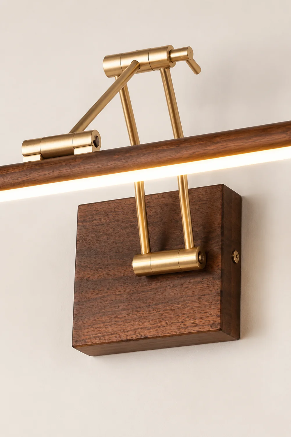 Ozawa Nordic Linear Adjustable Swing Arm Vanity Wall Lamp - Lumpaz