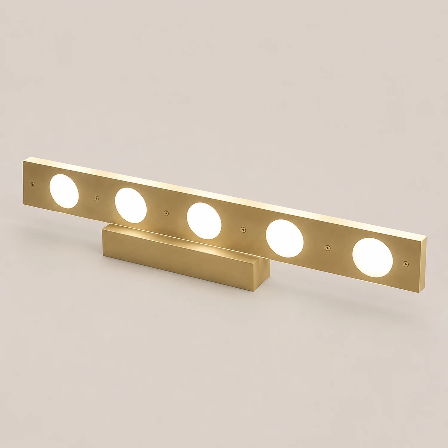 Leigh Modern Oval  Metal/Acrylic Bedroom Wall Lamp, White - Lumpaz