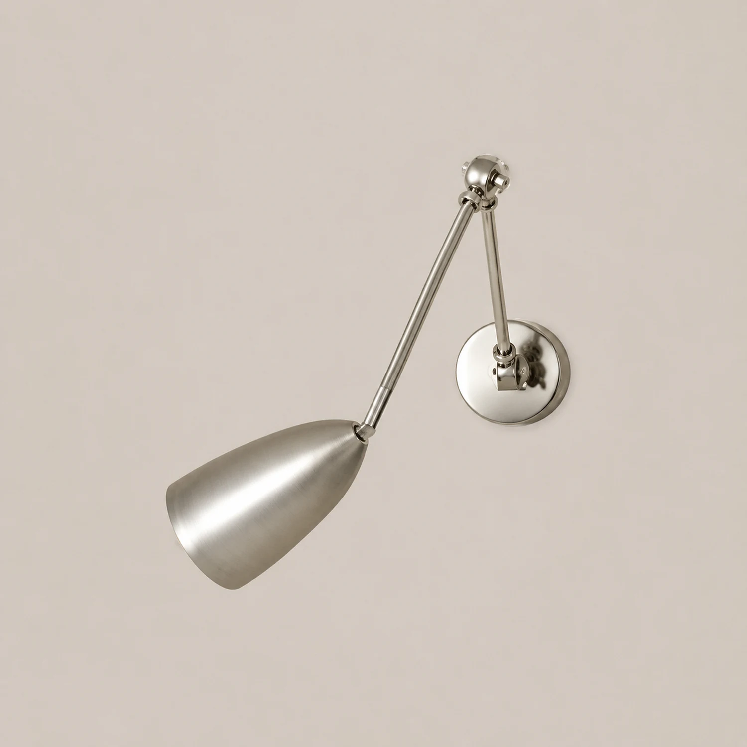 Brady Wall Lamp Minimalist/Modern, Adjustable Metal, 3 Color, Bedroom - Lumpaz