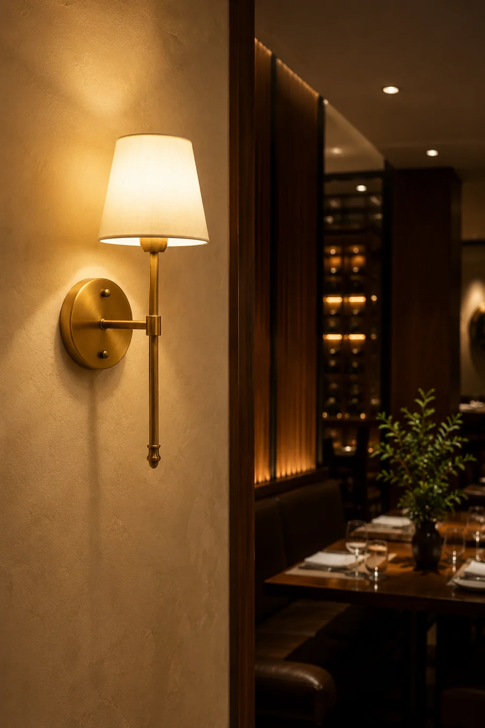 Eryn Vanity Wall Lamp, 1/2 Light, 19.6" - Lumpaz